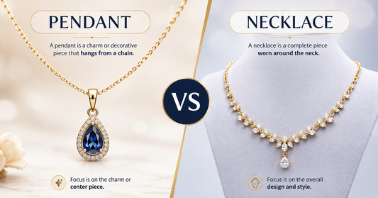 Pendant vs Necklace: Side-by-Side Comparison Guide