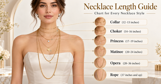 Necklace Length Guide With a Chart for Every Necklace Style