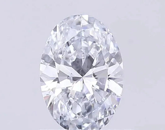 0.52ct Oval Lab Grown Diamond (Colour G, Clarity VVS2, IGI Certified)