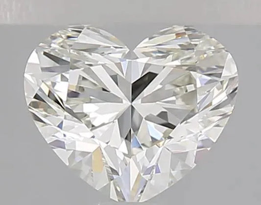 0.75ct Heart Natural Diamond (Colour J, Clarity IF, GIA Certified)