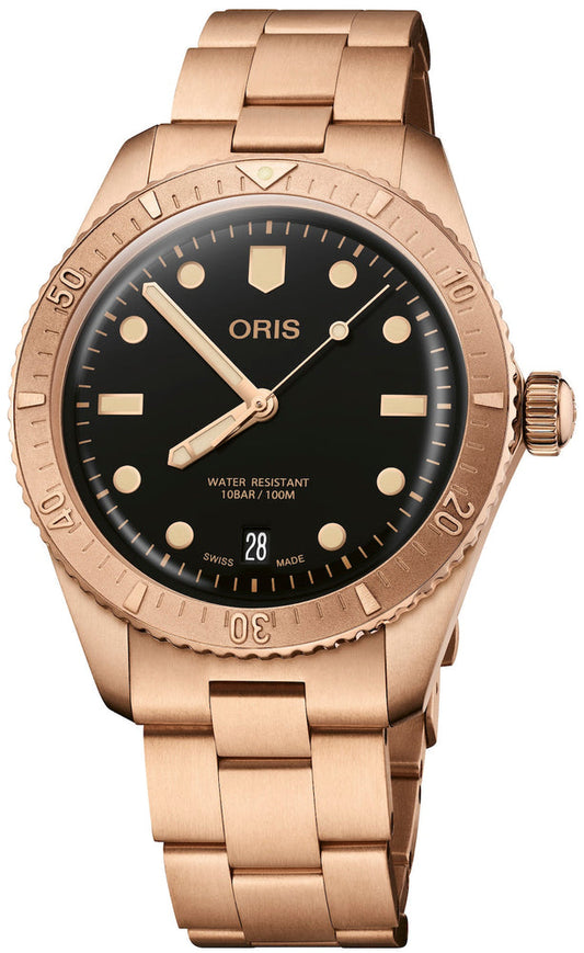 Oris Divers SixtyβFive Date Automatic Watch 01 733 7771 3154-07 8 19 15