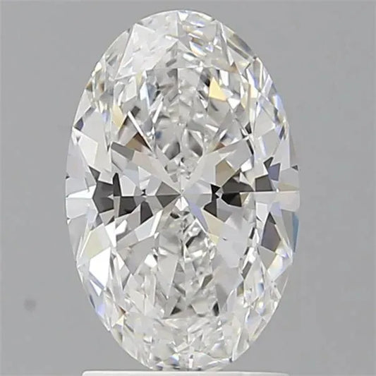 1.96ct Oval Lab Grown Diamond (Colour E, Clarity VVS2, IGI Certified)