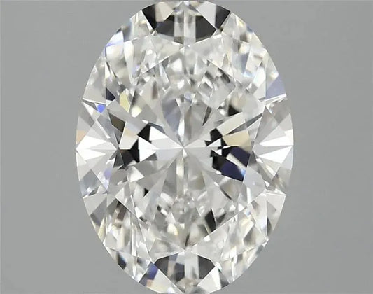 1.98ct Oval Lab Grown Diamond (Colour F, Clarity VVS2, IGI Certified)