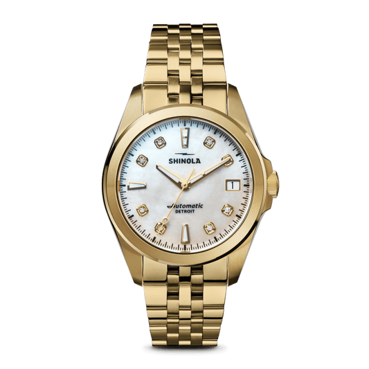 Circadian Monster Automatic Watch S0120484270-1-WhtMOP-36-CHE