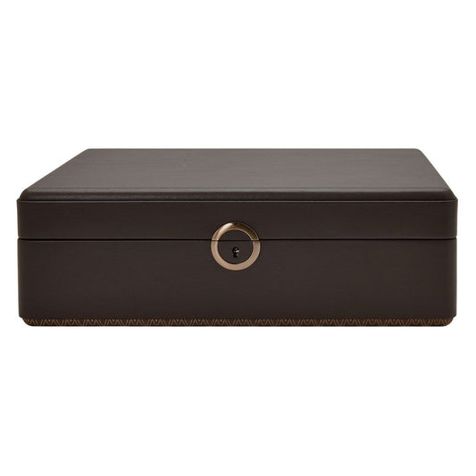 Wolf Earth 5 Piece Watch Box with Storage 190906