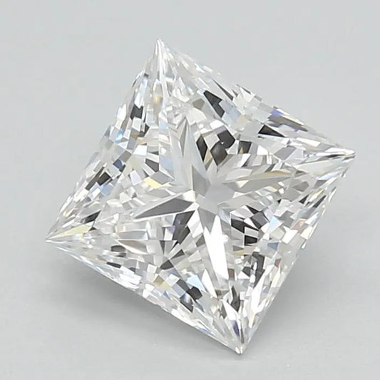 1.77ct Princess Lab Grown Diamond (Colour E, Clarity VVS1, Cut EX, IGI Certified)