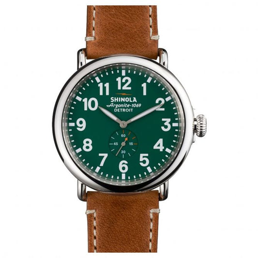 Shinola Runwell Watch S0110000038-1-Grn-47-USA