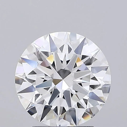 2.60ct Round Lab Grown Diamond (Colour E, Clarity VS1, Cut EX, IGI Certified)