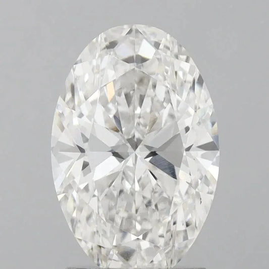 2.21ct Oval Lab Grown Diamond (Colour F, Clarity VVS2, IGI Certified)