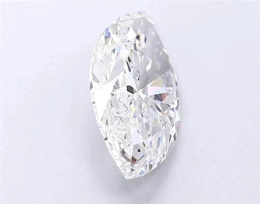 2.93ct Marquise Lab Grown Diamond (Colour F, Clarity VVS2, IGI Certified)