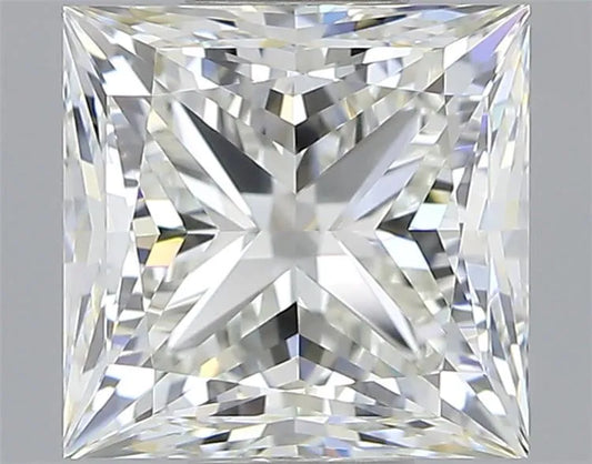 1.50ct Princess Natural Diamond (Colour H, Clarity VVS1, Cut VG, IGI Certified)