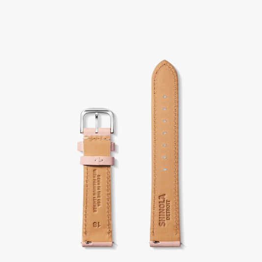 Shinola 18mm Blush Leather Strap 20264080-sdt-004773123
