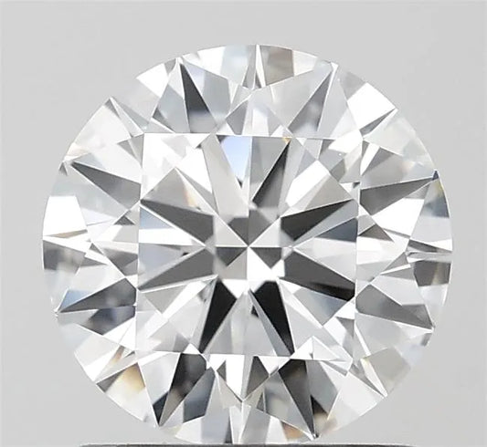 1.26ct Round Lab Grown Diamond (Colour E, Clarity VVS2, Cut ID, IGI Certified)