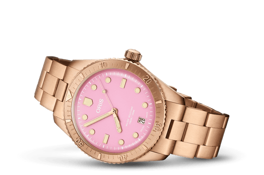 Divers Sixty-Five 'Cotton Candy'
01 733 7771 3158-07 8 19 15