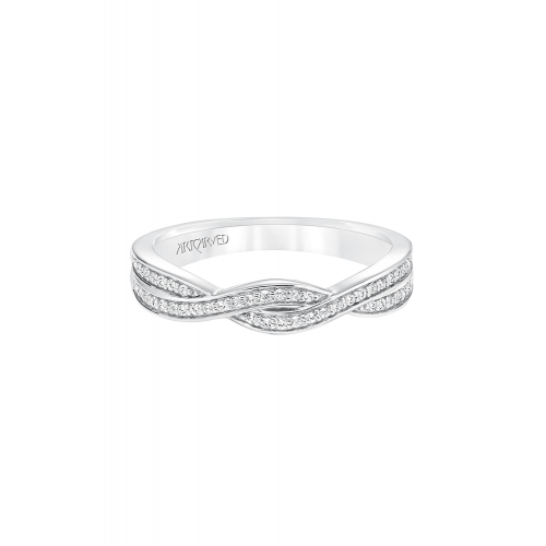 Art Carved Wedding Band 31-V656W-L