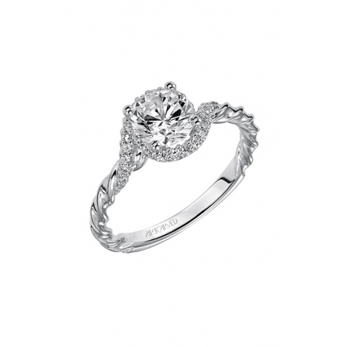 Artcarved JOLIE Engagment Ring Wht Gold-A 31-V461ERW-E