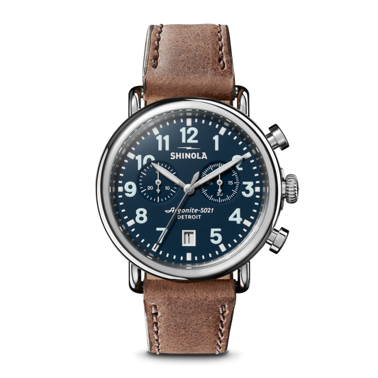 Shinola Runwell Watch S0120194490-1-MdntBlu-41-USA