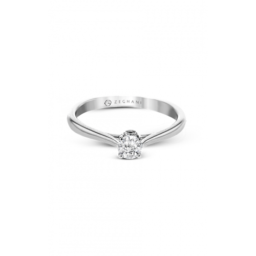 Zeghani Solitaire Engagement Ring Zr23nder-0.25