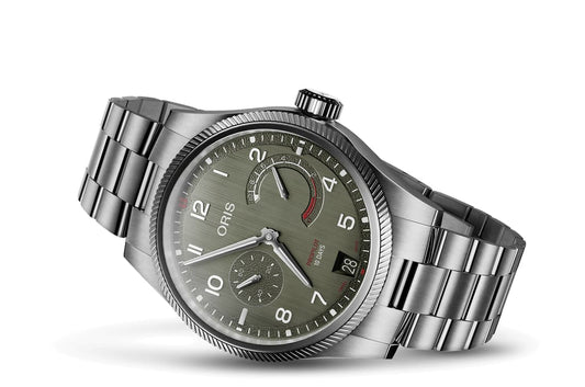 Oris ProPilot Calibre 111 Hand Winding Watch 01 111 7808 4167-07 8 20 04LC