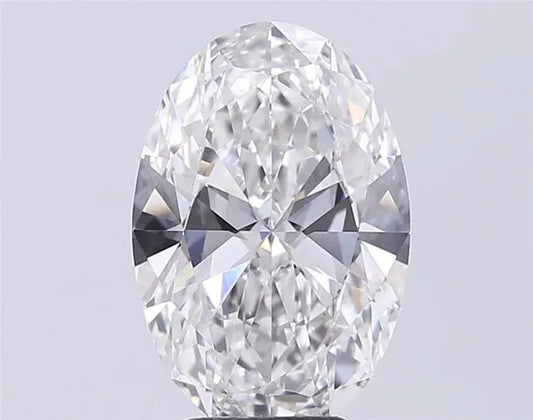 4.01ct Oval Lab Grown Diamond (Colour G, Clarity VS1, IGI Certified)