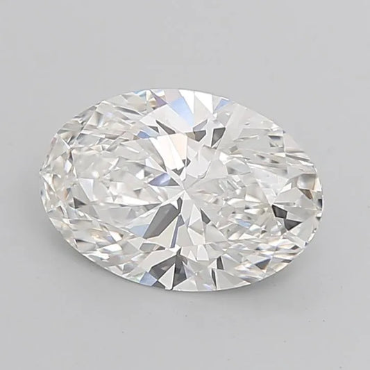 4.08ct Oval Lab Grown Diamond (Colour F, Clarity VVS2, IGI Certified)