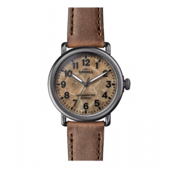 Shinola Runwell Watch – Brown Dial 41mm