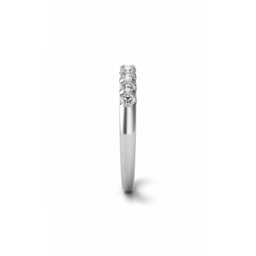 S Kashi & Sons Prong Set Wedding Band EN6637-BWG