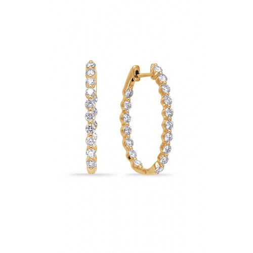 S. Kashi & Sons Diamond Earrings E8145YG