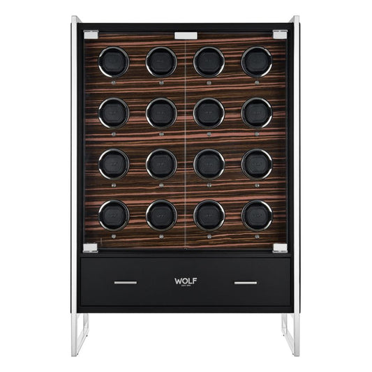 Wolf Roadster 16 Piece Watch Winder Cabinet 478756