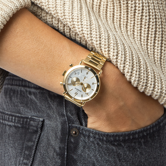 Shinola Canfield Sport Chronograph Watch S0120307783-1-Sil-40-USA