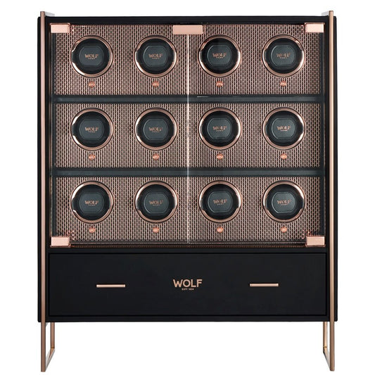 Wolf Axis 12 Piece Watch Winder Cabinet 488616