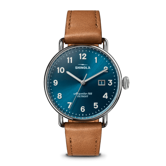 Shinola Canfield Watch 38mm S0120315247-1-AstroBlu-38-USA