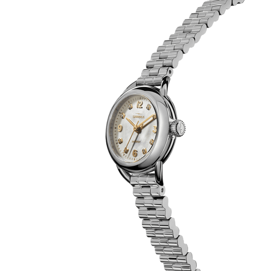 Shinola Runabout Watch S0120315263-1-WhtMOP-25-USA