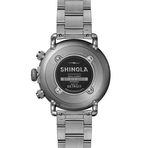 Runwell Chronograph West Wind Watch Gift Set with Additional Strap S0120307781-1-MdntBlu-42-USA