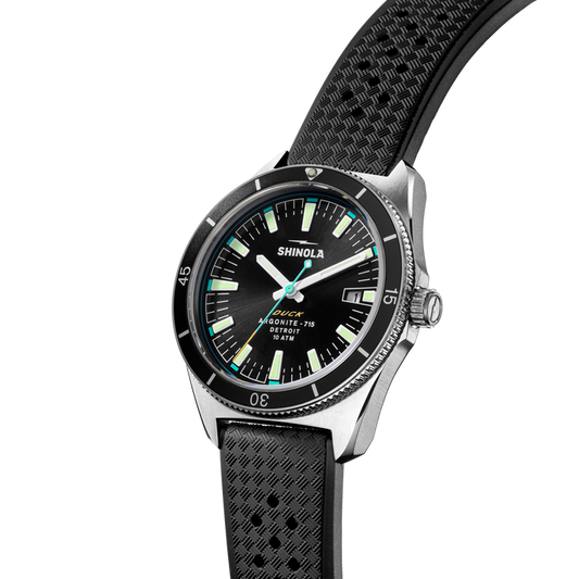 Shinola Duck Watch S0120301730-1-Blk-40-USA