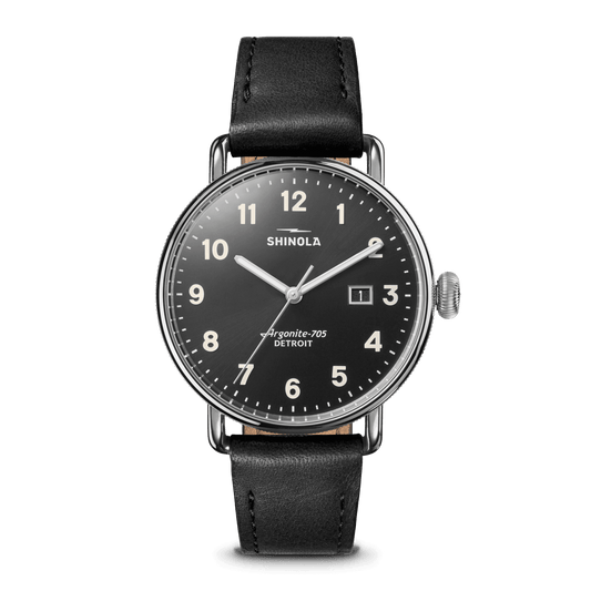 Shinola Canfield Watch 38mm S0120315245-1-Blk-38-USA