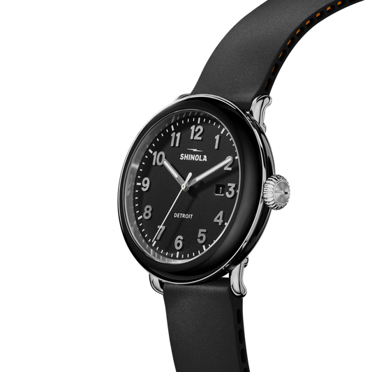 Shinola Detrola Watch S0120307640-1-Blk-41-USA
