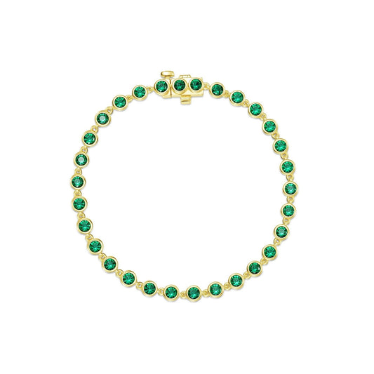 Bezel Strand Bracelet B0211EMG68