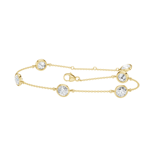 Station Bezel-set Bracelet(Round) BF10996-4Y