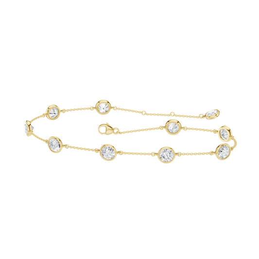 Station Bezel-set Bracelet(Round) BF10997-4Y