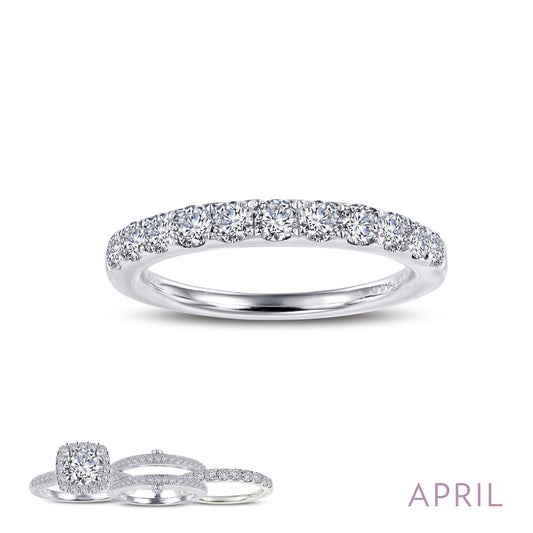 Lafonn Birthstone April Ring BR004DAP07