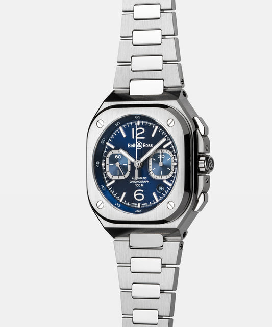 BR-05 Chrono Blue Steel 42 mm BR05C-BLU-ST/SST