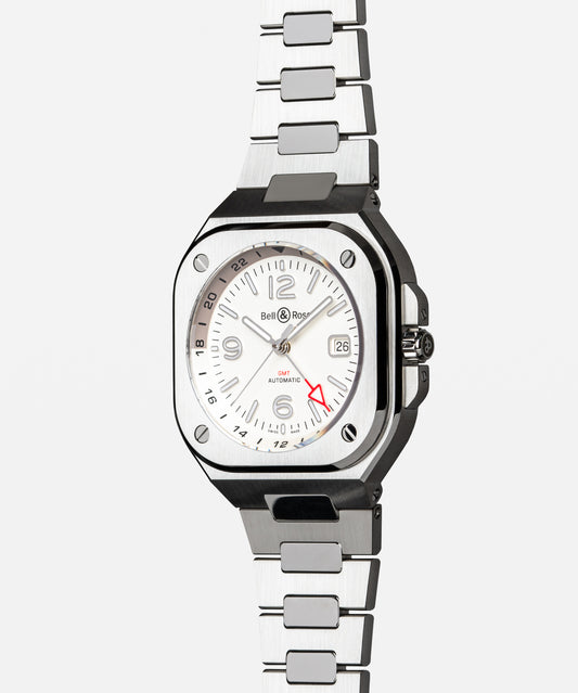 BR-05 GMT White 41 MM BR05G-SI-ST/SST