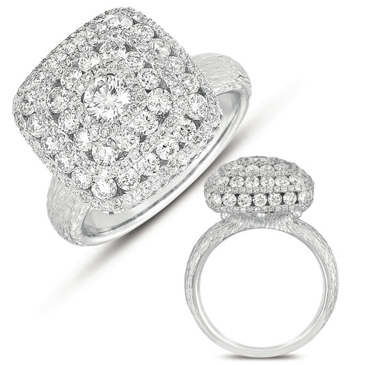 ELIE AZZI 2.77 ctw. WHITE GOLD FASHION RING D4216WG