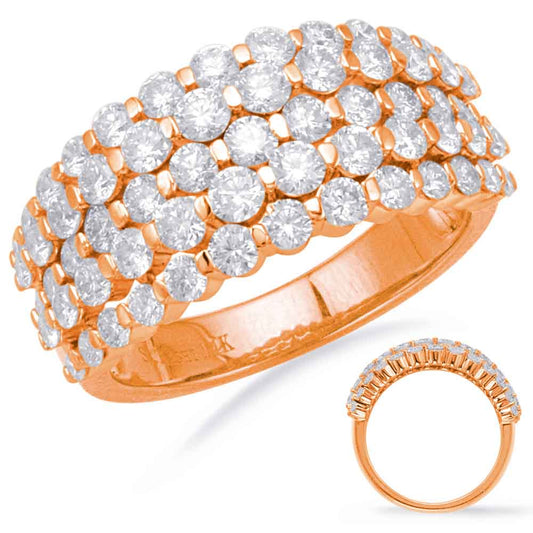ELIE AZZI 1.97 ctw. ROSE GOLD DIAMOND FASHION RING D4401RG
