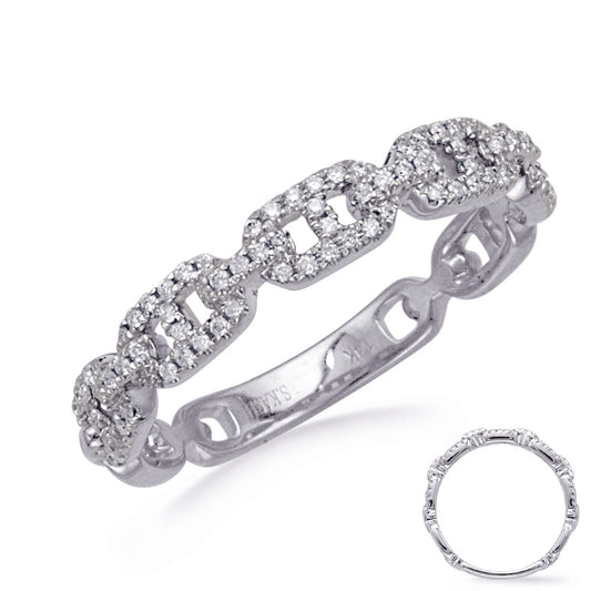 ELIE AZZI 0.23 ctw. WHITE GOLD DIAMOND RING D4829WG