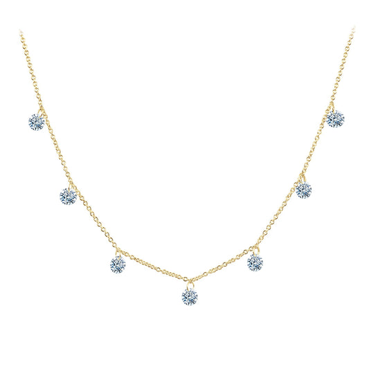 Lafonn Lassaire In Motion Diamond Necklace N0074CLG17