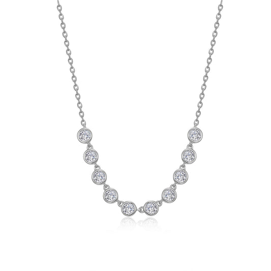 Articulated Bezel Necklace