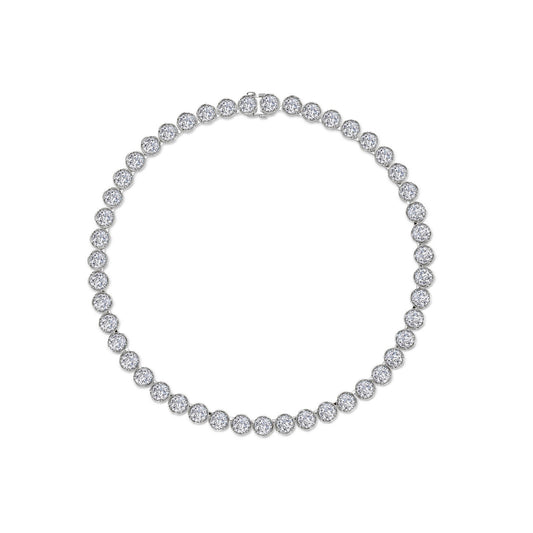 Blossom Cradle Line Necklace