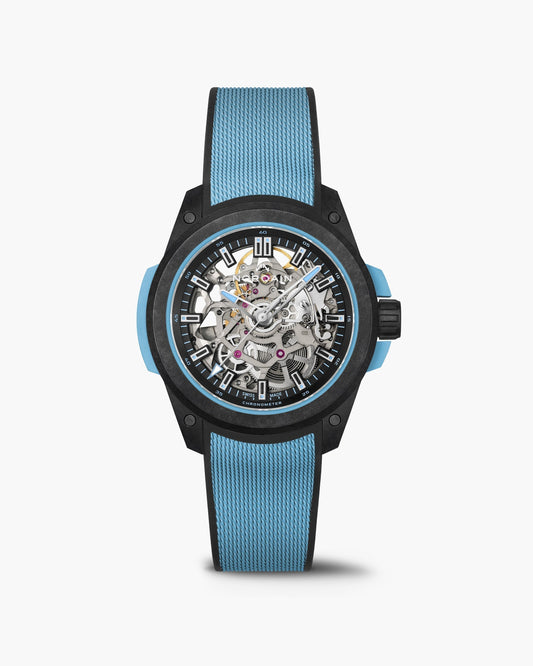 Norqain Wild One Skeleton 39Mm Sky Blue N3001.07Q02.B02